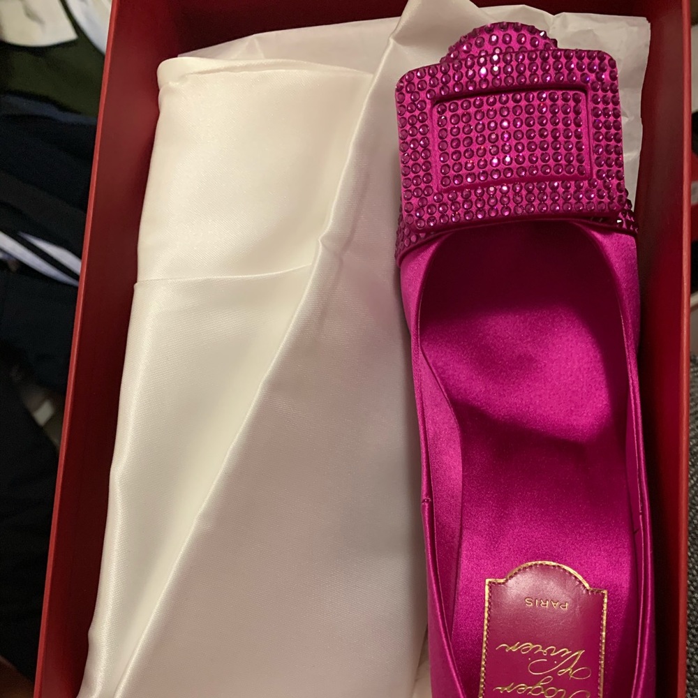 Roger Vivier , puntina strass size 35.5